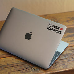 Eleven Warriors Clear Sticker
