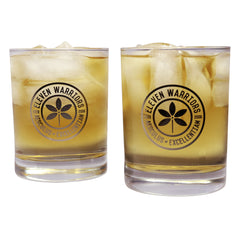 Eleven Warriors 13.5 oz. Whiskey Glasses (4-Pack)