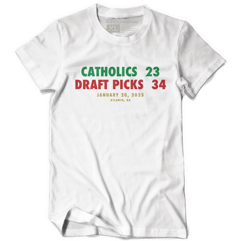 Catholics vs. Draft Picks Champions Edition Tee